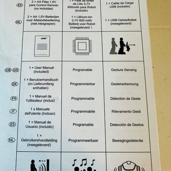 Remote Control Robot With Remote Control & Interactive Features RC Robot - Picture 11 of 16